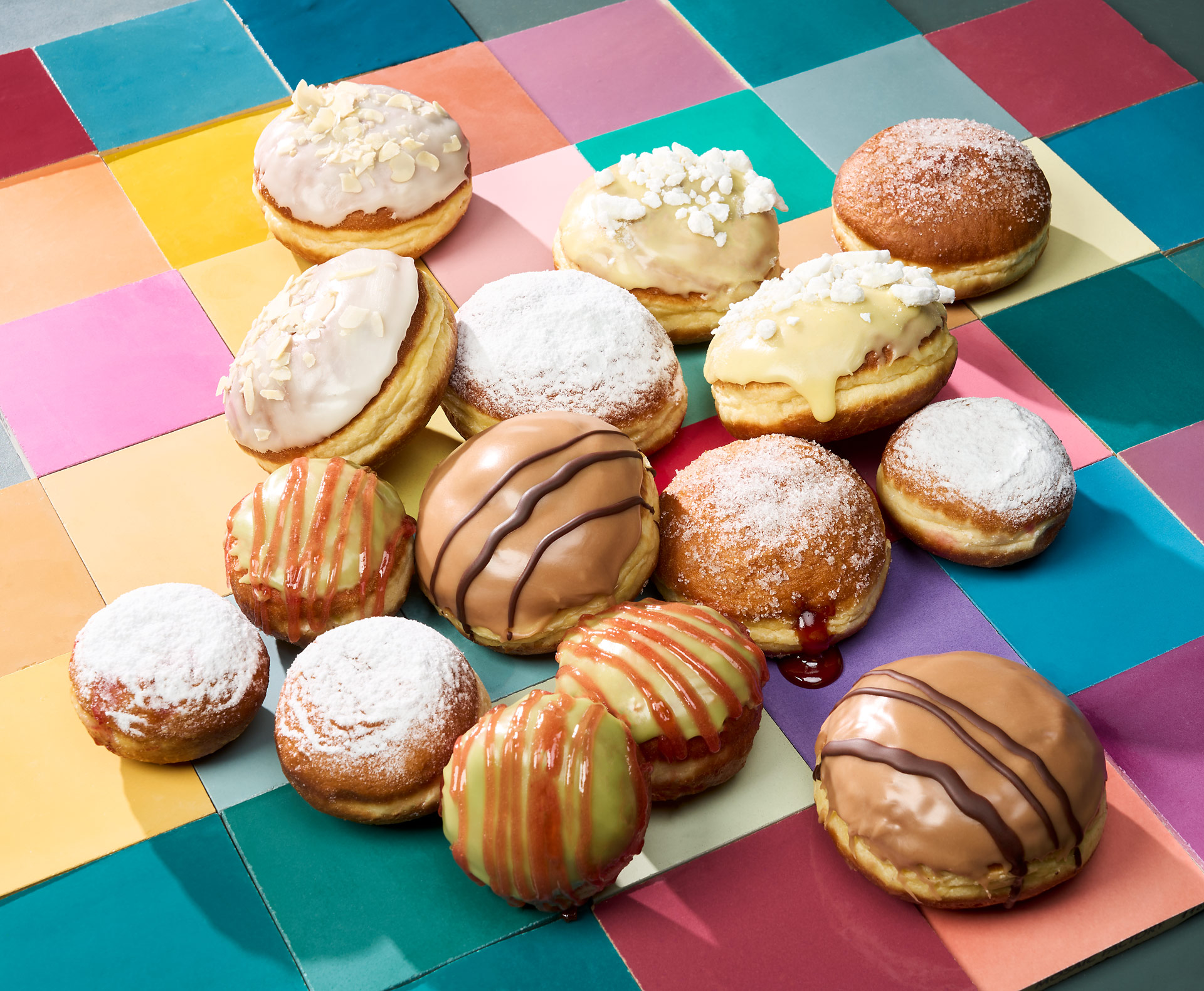 Feine Elisenlebkuchen, Bratapfelstern, Stollenstern, Dinkelstollen