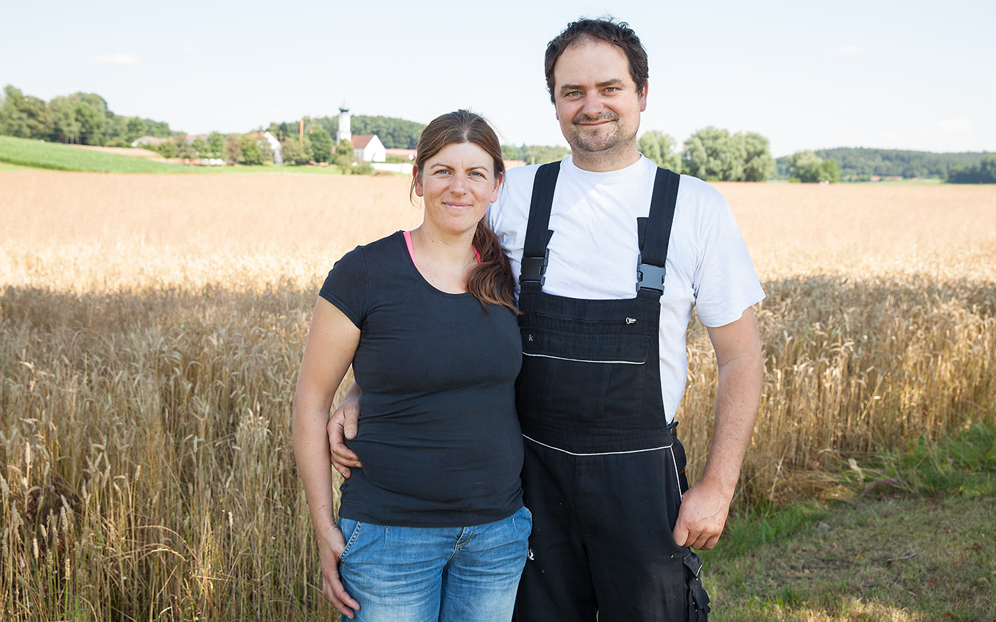 Die Marquardts - liefern unser wertvolles Korn aus der Region