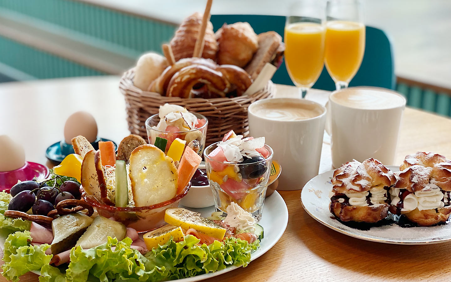 Frühstück im Café himmelgrün, Augsburg