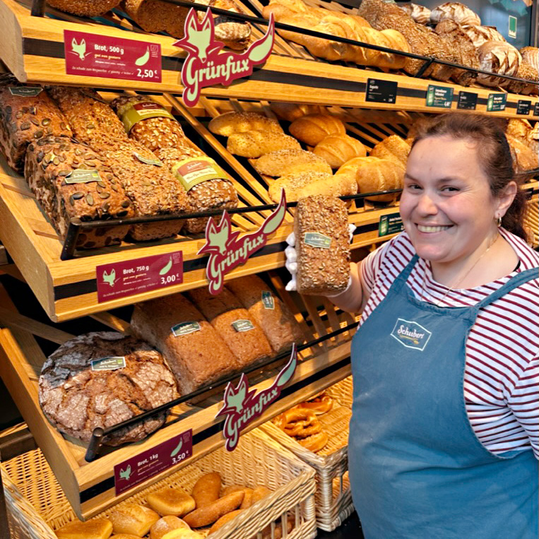 So viel leckeres Brot im Grünfux