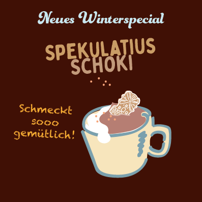 Winterspecial Spekulatius Schoko
