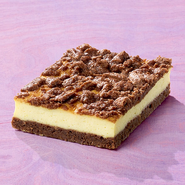 Käsekuchen mit Schokoboden und Schokostreusel