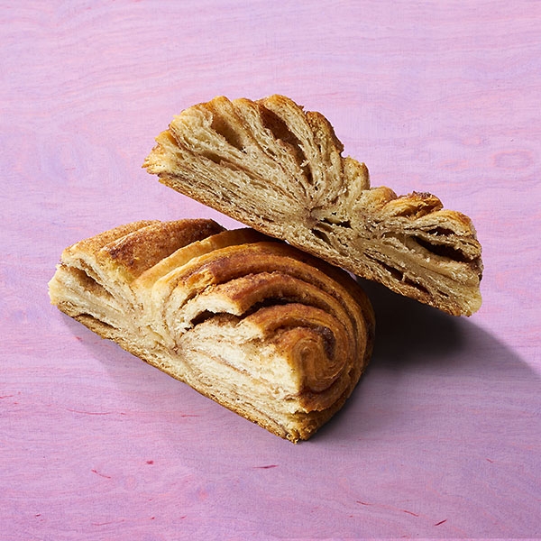 Dinkelplunder mit Zimt Dinkelplunder mit Zimt