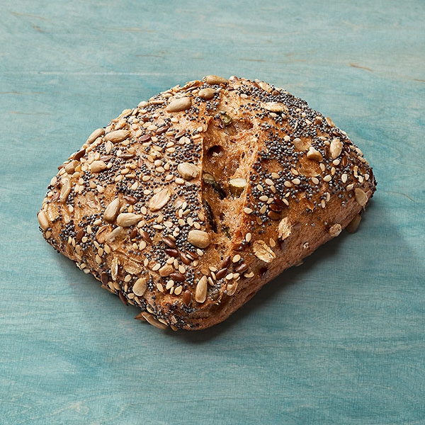 Dinkel-Roggenvollkornbrötchen mit Saaten