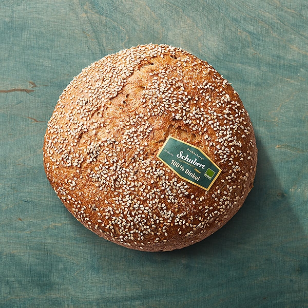 Dinkelvollkornbrot mit Saaten