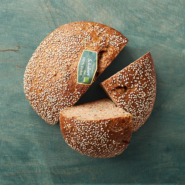 Dinkelvollkornbrot mit Saaten