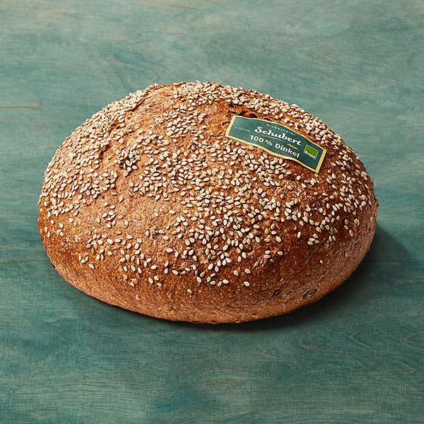 Dinkelvollkornbrot mit Saaten