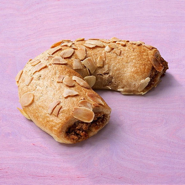 Dinkelplunder mit Nussfüllung Dinkelplunder mit Nussfüllung