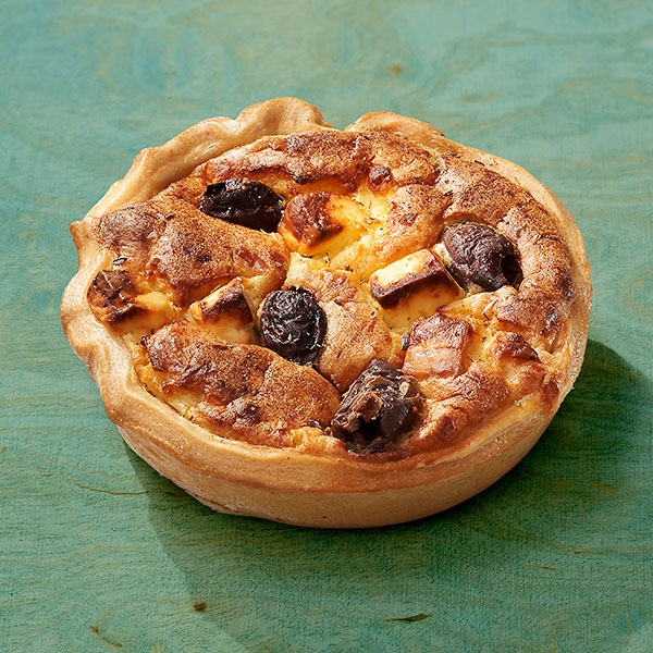 Dinkelgebäck mit Mediterraner Füllung 
