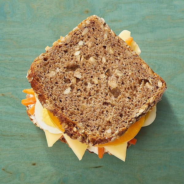 Sonnenblumenbrot mit Käse Sonnenblumenbrot mit Käse