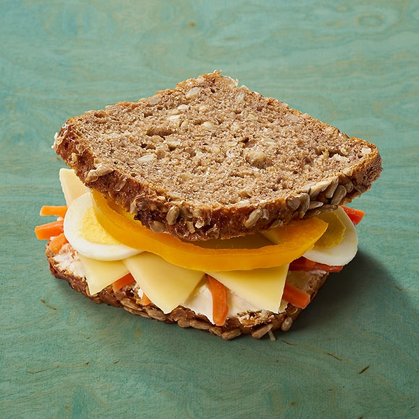 Sonnenblumenbrot mit Käse Sonnenblumenbrot mit Käse