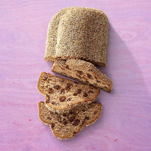 Butterstollen hergestellt aus Dinkelvollkornmehl