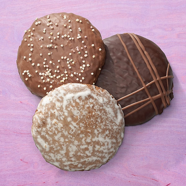 Elisenlebkuchen mit Zuckerglassur Elisenlebkuchen mit Zuckerglassur