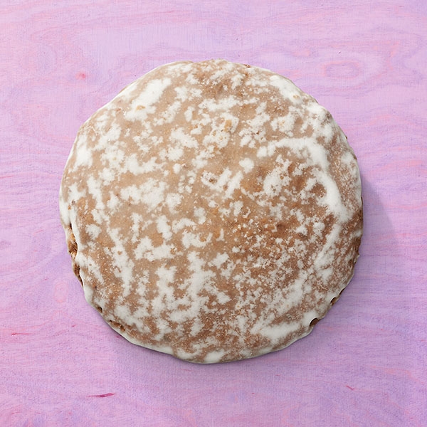 Elisenlebkuchen mit Zuckerglassur Elisenlebkuchen mit Zuckerglassur