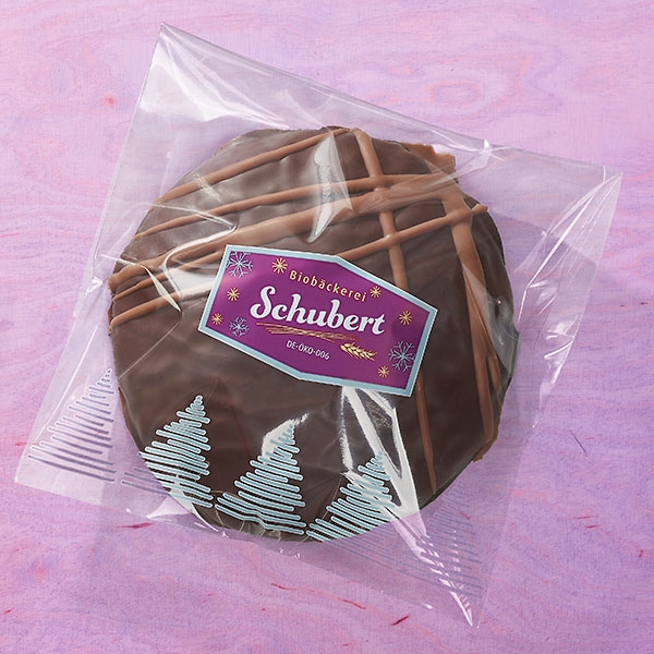 Elisenlebkuchen mit Zartbitterschokolade Elisenlebkuchen mit Zartbitterschokolade