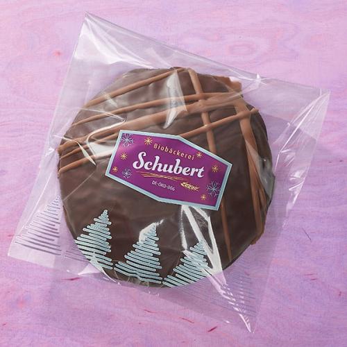 Elisenlebkuchen mit Zartbitterschokolade