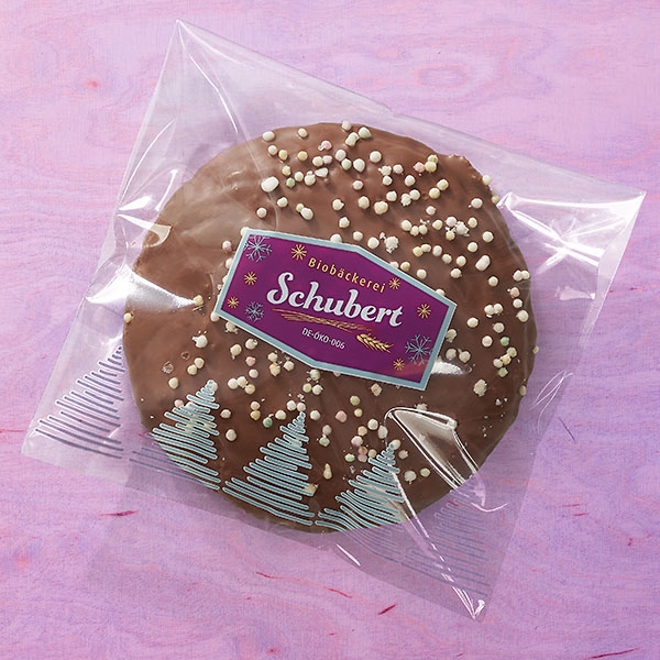 Elisenlebkuchen mit Vollmilchschokolade
