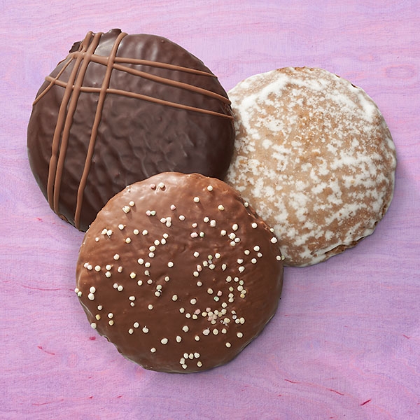 Elisenlebkuchen mit Vollmilchschokolade