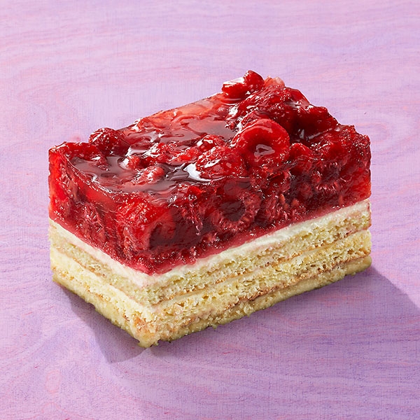 Dinkelkuchen mit Himbeeren