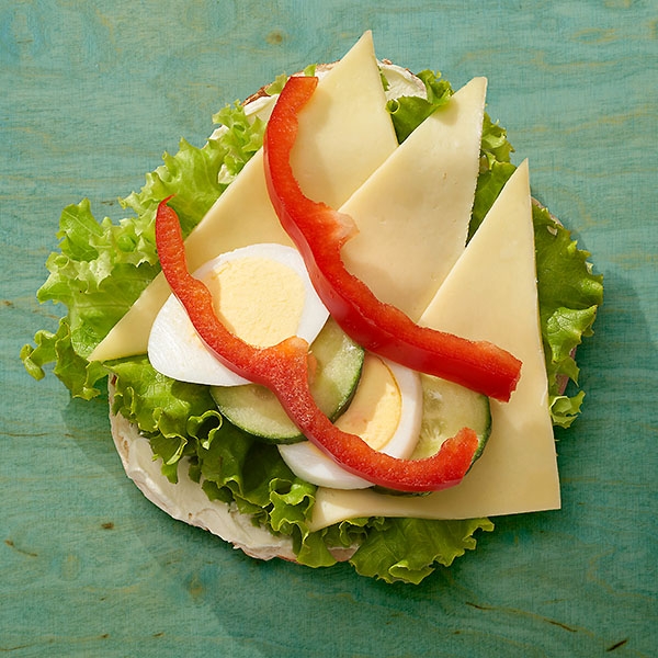 Weizenbreze mit Käse Weizenbreze mit Käse