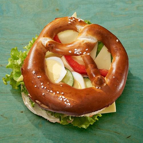 Weizenbreze mit K&auml;se