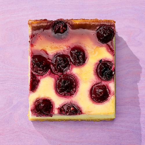 Dinkel Quarkkuchen mit Kirschen